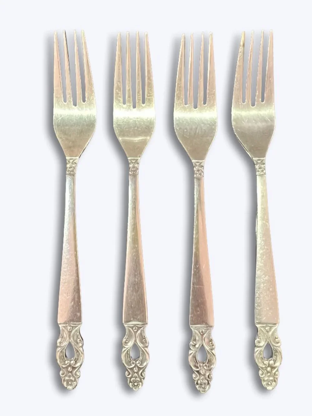 National Stainless Olaf 4 Dinner Forks 7.5